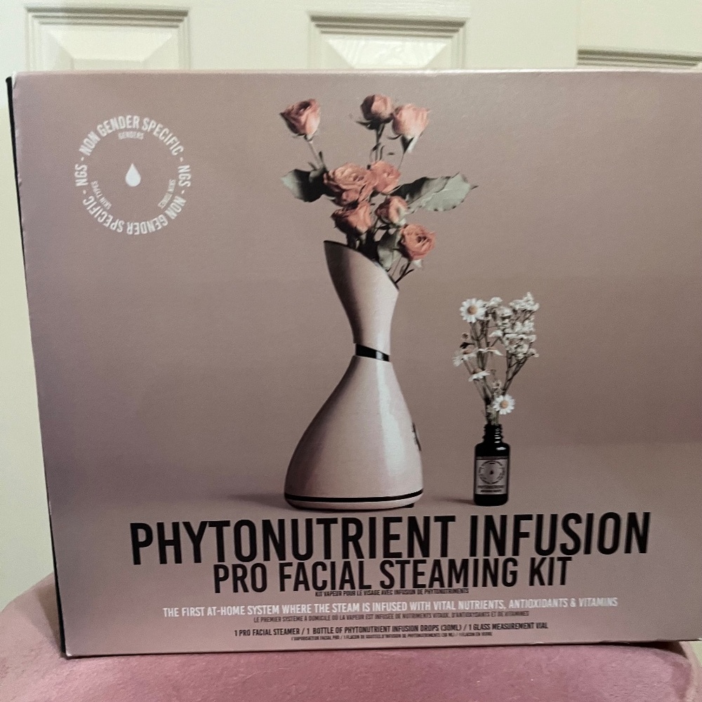 New Non-Gender Specific Phytonutrient Infusion Pro Facial Steaming Kit